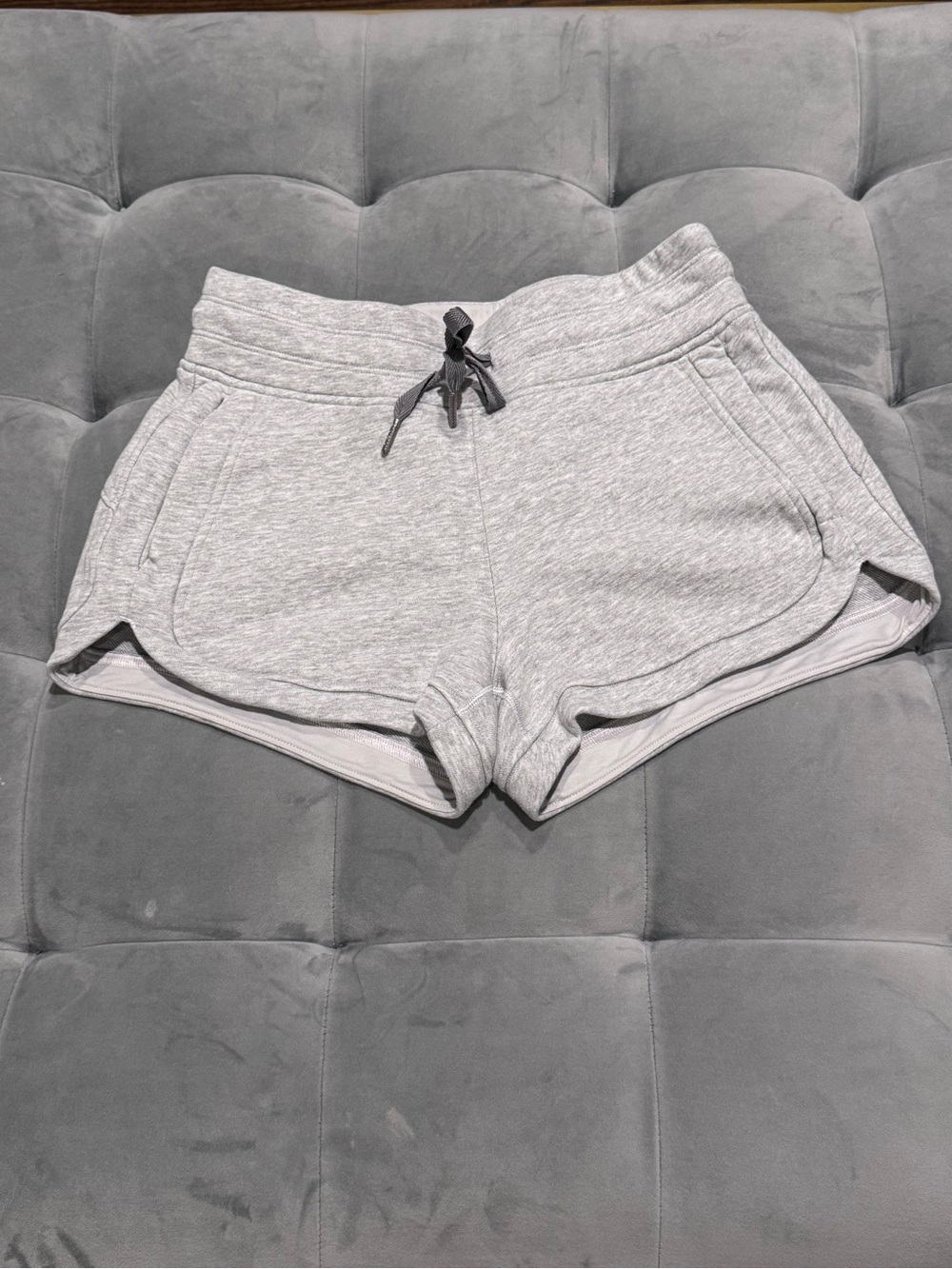 RARE Lululemon Hit Reset Cotton Terry Lounge Shorts 6